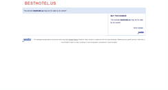 Desktop Screenshot of besthotel.us